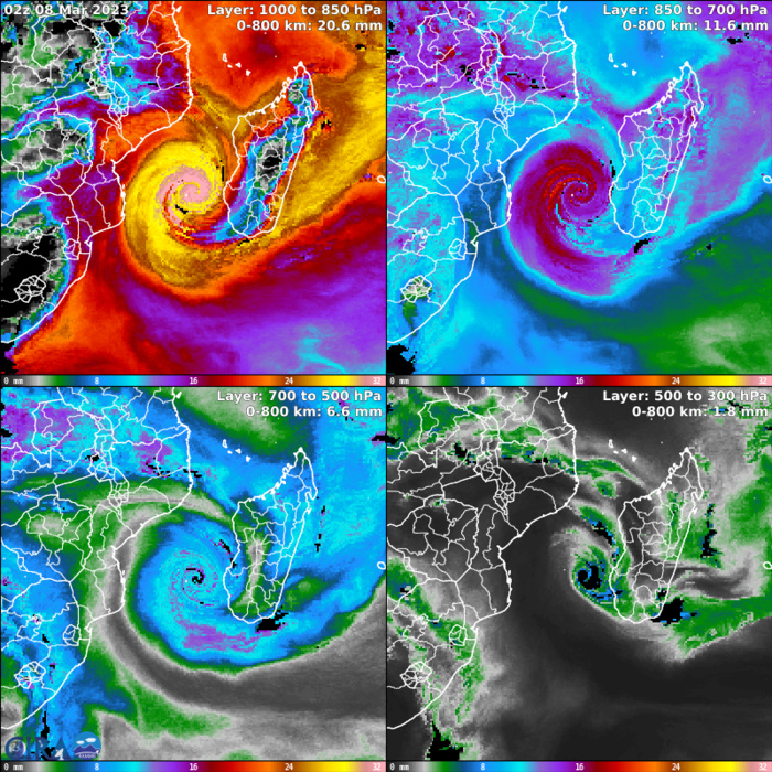 TC 11S(FREDDY) analysed at CAT 3 US// Invest 97P// 3 week GTHO maps// 0803utc