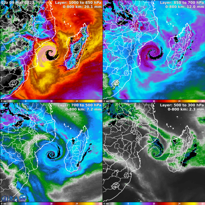 Much weakened TC 11S(FREDDY) set to re-intensify forecast landfall near Quelimane/MOZ//Invest 97W//Invest 99P//0903utc