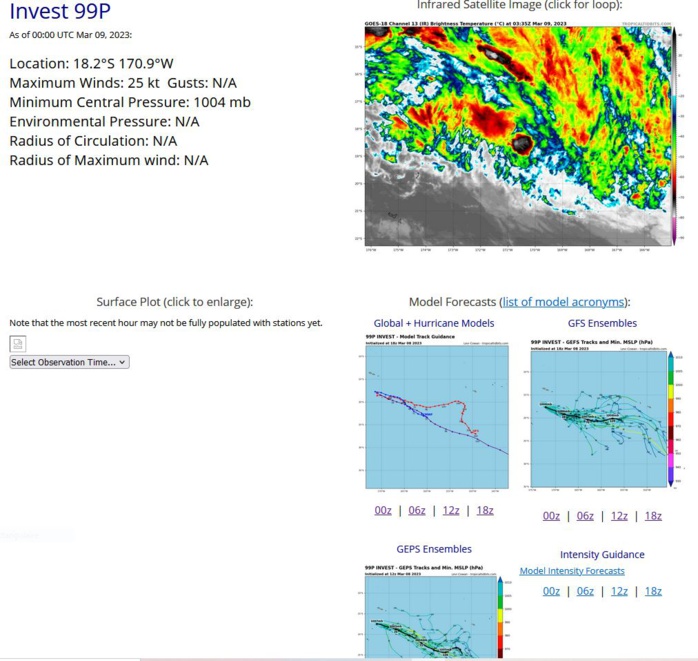 Much weakened TC 11S(FREDDY) set to re-intensify forecast landfall near Quelimane/MOZ//Invest 97W//Invest 99P//0903utc