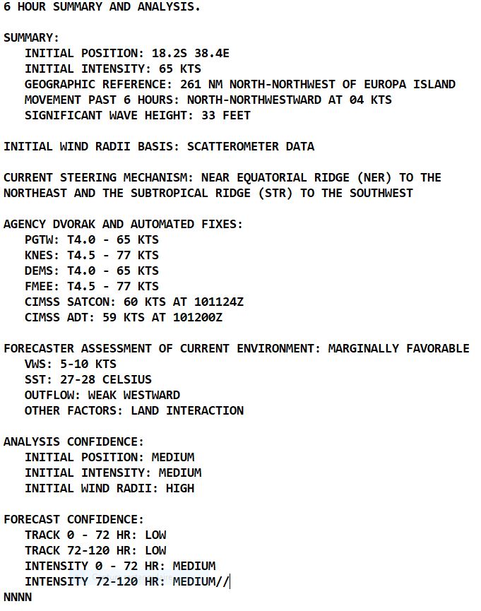 TC 11S(FREDDY) intensifying and making landfall within 24h near Quelimane-MOZ//Invest 99P Tropical Cyclone Formation Alert//1015utc