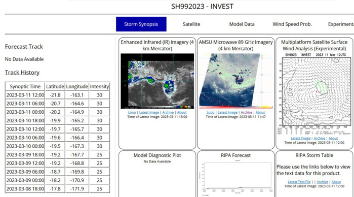 CAT 2 US 11S(FREDDY)immediate landfall near Quelimane tracking toward MALAWI forecast clockwise u-turn by 48h//Invest 99P: TCFA re-issued//1115utc 