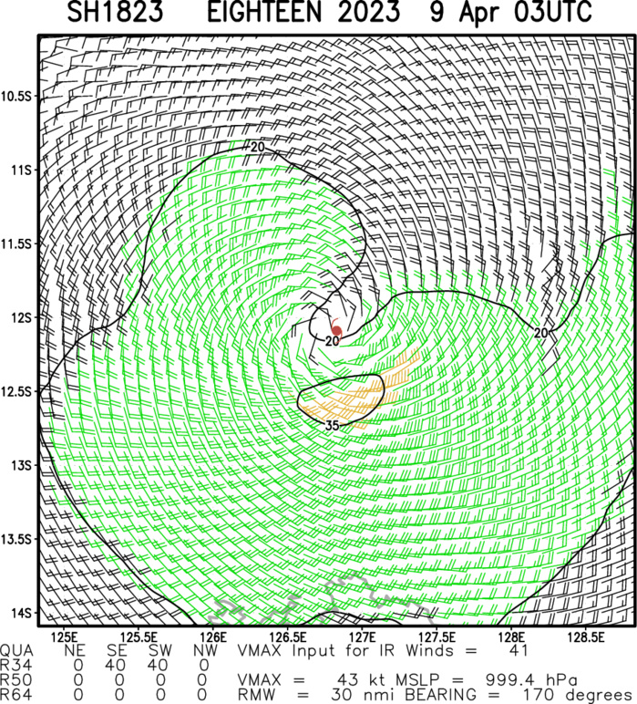 TC 18S forecast to peak as a powerful CAT 4 US in 96h just before landfall East of Port Hedland//Invest 90W up-graded// 0906utc