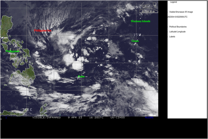 90W gradually developing approaching the Philippines //TC 18S forecast to be a powerful CAT 4 US by 72h and landfall East of Pardoo//1003utc