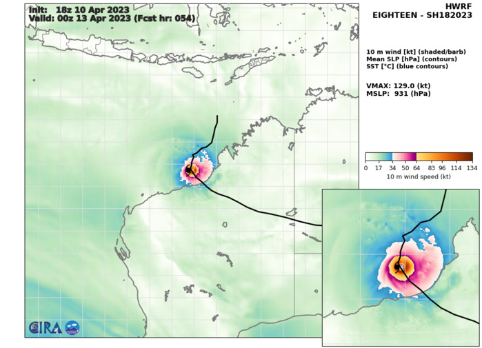 Invest 90W TCFA re-issued// TC 18S rapid intensification forecast next 48h up CAT 4 US//Invest 91W//1106utc