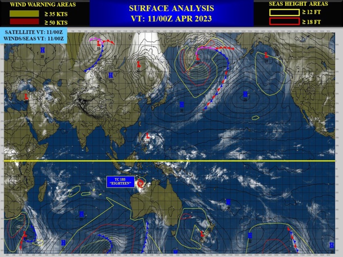 Invest 90W TCFA re-issued// TC 18S rapid intensification forecast next 48h up CAT 4 US//Invest 91W//1106utc
