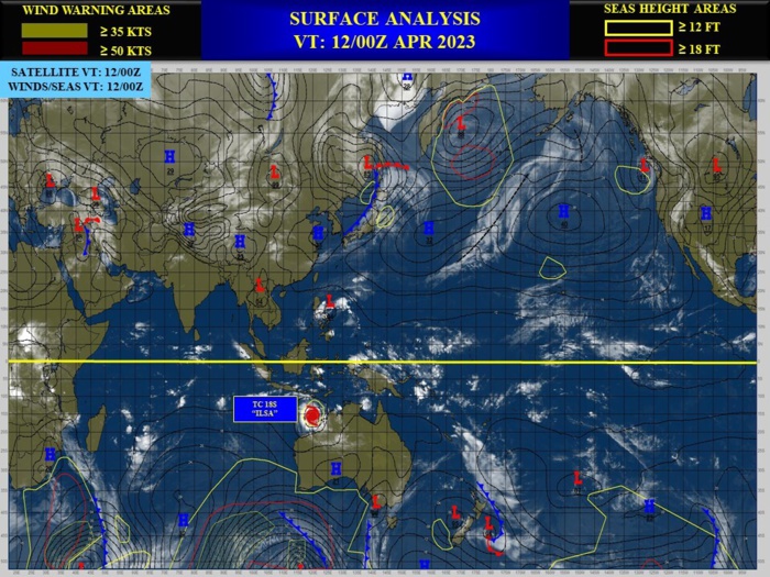 TC 18S(ILSA) set to peak at CAT 4 US by 36h landfall shortly after//Invest 90W cancelled TCFA//Invest 91W//3 Week GTHO maps//1209utc 