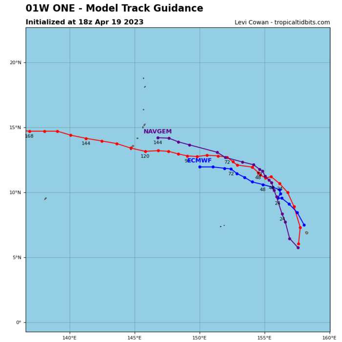 TS 01W relocated and peaking within 24 hours// 2003utc