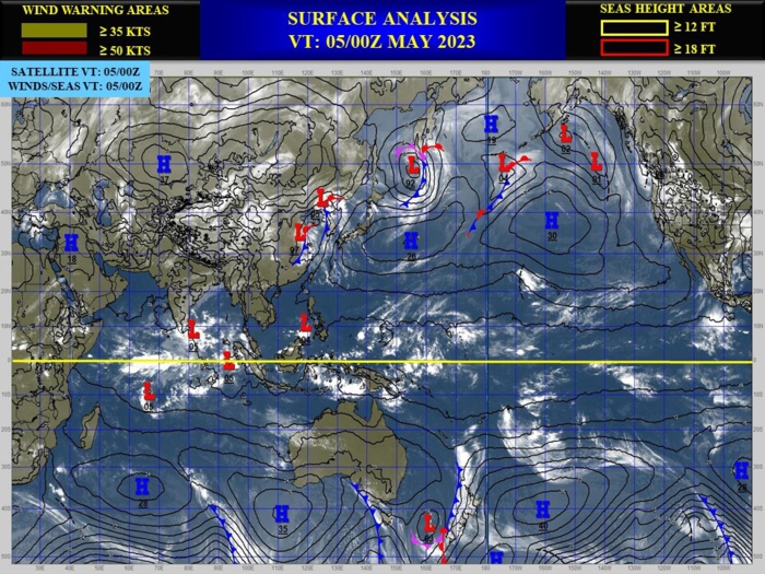 Invest 93W// Invest 95W// 3 week GTHO maps// 0506utc
