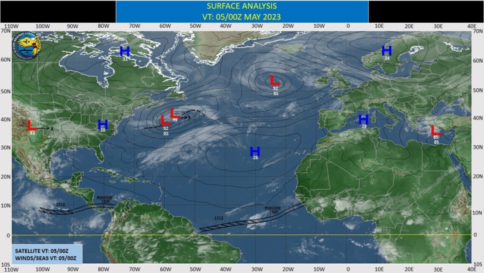 Invest 93W// Invest 95W// 3 week GTHO maps// 0506utc