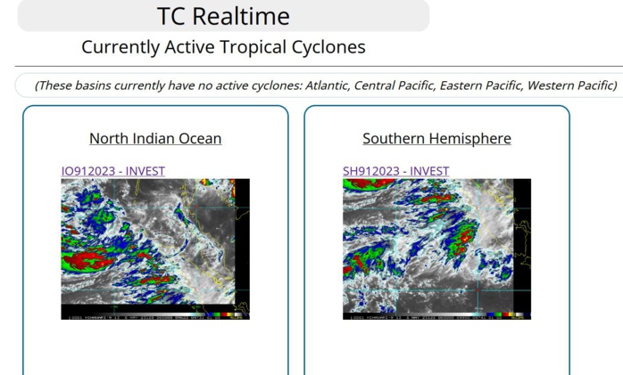 Invest 91B //Invest 91S// 0806utc