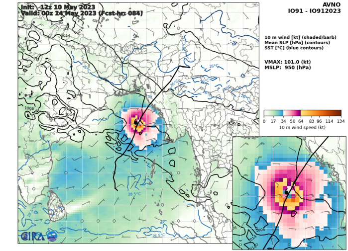 TC 01B is forecast to rapidly intensify after 24hours// 3 Week GTHO maps// 1103utc