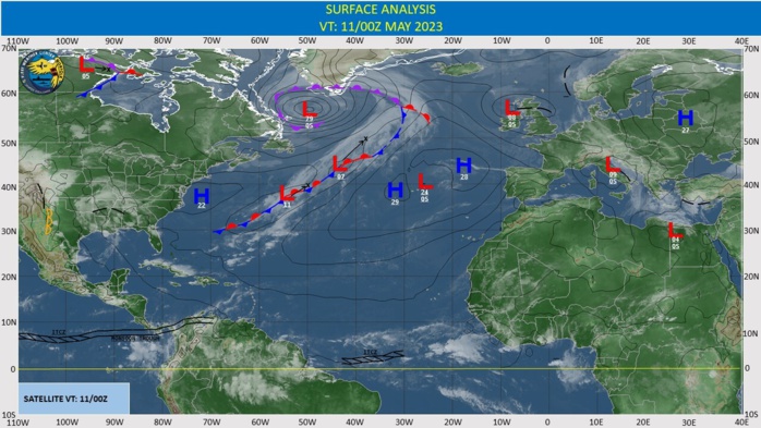 TC 01B is forecast to rapidly intensify after 24hours// 3 Week GTHO maps// 1103utc
