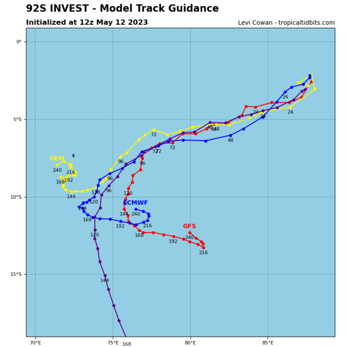 THE GFS, NAVGEM, AND CMC DETERMINISTIC MODELS,  ALONG WITH A FEW GEFS ENSEMBLE MEMBERS, INDICATE A DEVELOPING TROPICAL  SYSTEM WITHIN 36-48 HOURS. WHEREAS THE EC AND ICON DETERMINISTIC MODELS,  ALONG WITH A NUMBER OF ECENS ENSEMBLE MEMBERS, SHOW A DEVELOPING  TROPICAL SYSTEM AFTER TAU 48. THE GFS, NAVGEM, AND CMC DETERMINISTIC MODELS,  ALONG WITH A FEW GEFS ENSEMBLE MEMBERS, INDICATE A DEVELOPING TROPICAL  SYSTEM WITHIN 36-48 HOURS. WHEREAS THE EC AND ICON DETERMINISTIC MODELS,  ALONG WITH A NUMBER OF ECENS ENSEMBLE MEMBERS, SHOW A DEVELOPING  TROPICAL SYSTEM AFTER TAU 48.