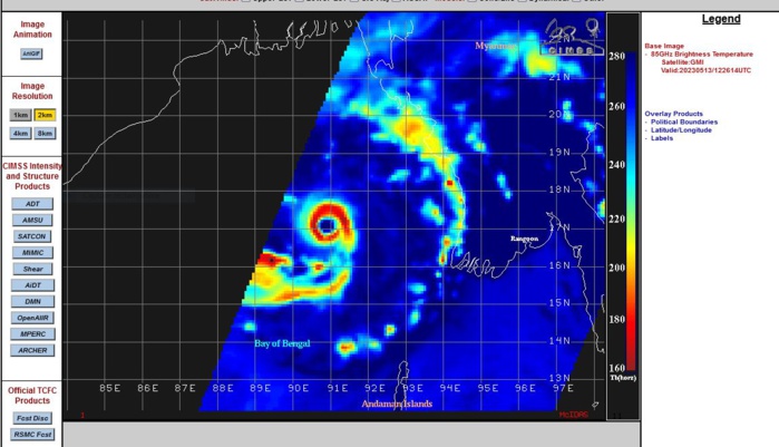 Super Cyclone 01B(MOCHA) set to make landfall within 24h between SITTWE and COX'S BAZAR//Invest 92S up-graded//1315utc Super Cyclone 01B(MOCHA) set to make landfall within 24h between SITTWE and COX'S BAZAR//Invest 92S up-graded//1315utc