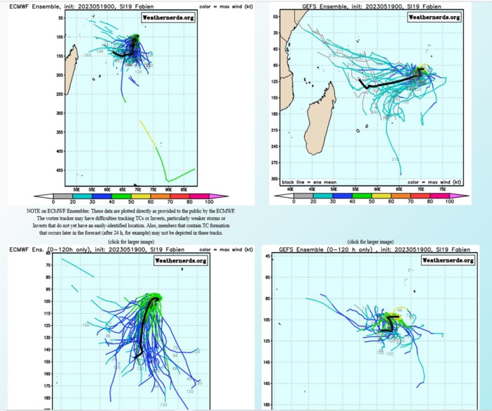 Invest 97W rapid intensification likely after intial consolidation//TC 19S(FABIEN) slow weakening next 72hours//1909utc