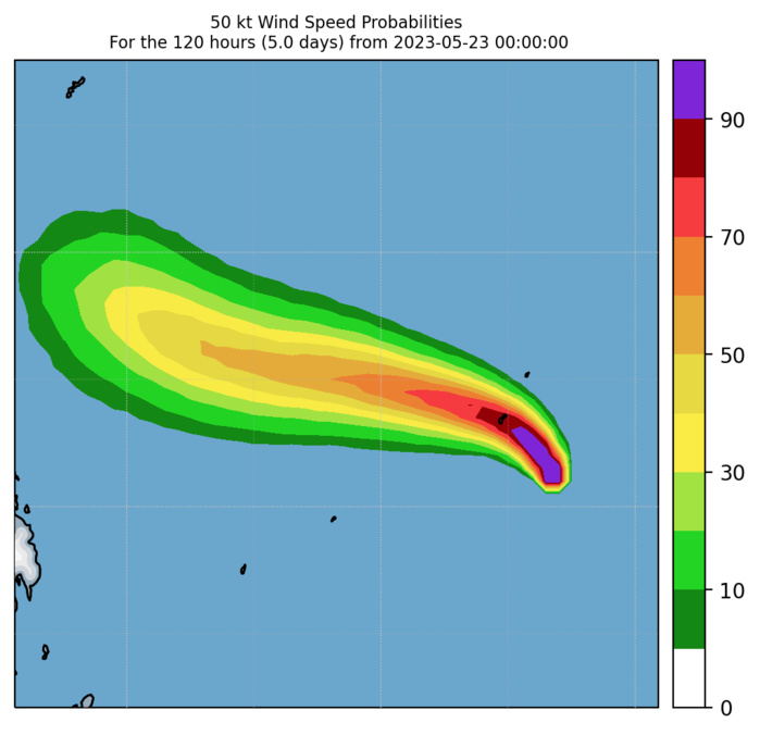 Super Typhoon 02W(MAWAR) bearing down on GUAM, direct hit forecast//2306utc