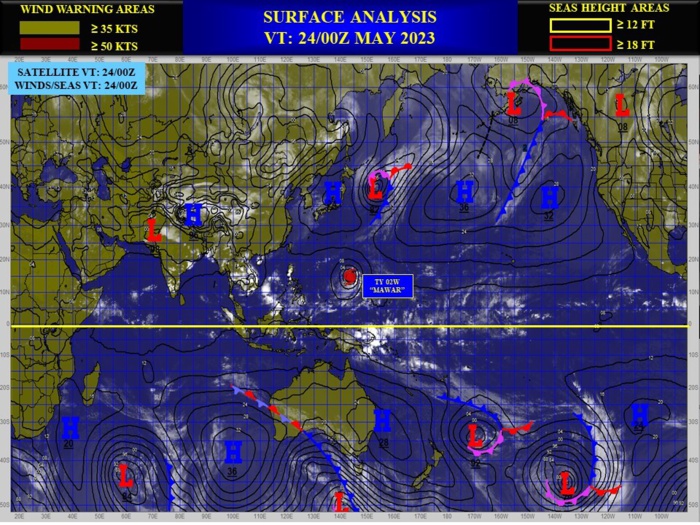 Super Typhoon 02W(MAWAR) set to peak over the Philippine Sea//Remnants of TC 19S(FABIEN)//2421utc