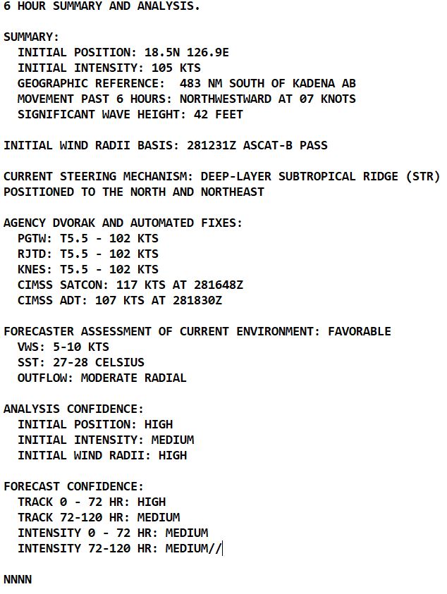 Typhoon 02W(MAWAR) CAT 3 US slow-mover while on a weakening trend//2821utc Typhoon 02W(MAWAR) CAT 3 US slow-mover while on a weakening trend//2821utc
