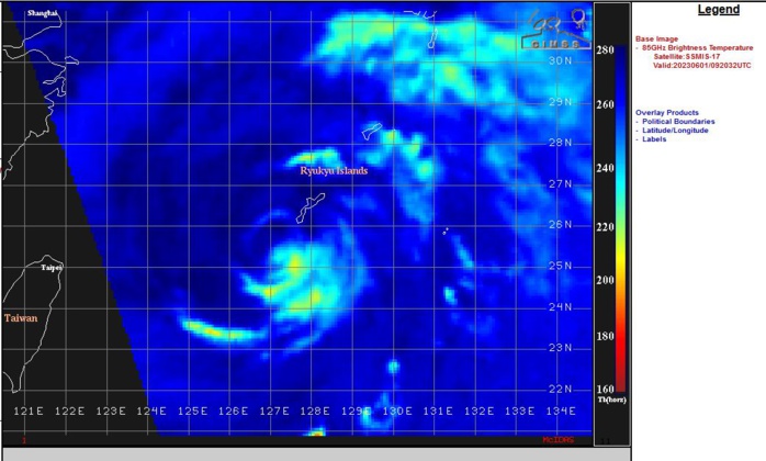 TS 02W(MAWAR) clipping OKINAWA accelerating Northeastward and becoming ET//Invest 98W// Invest 91L//0115utc