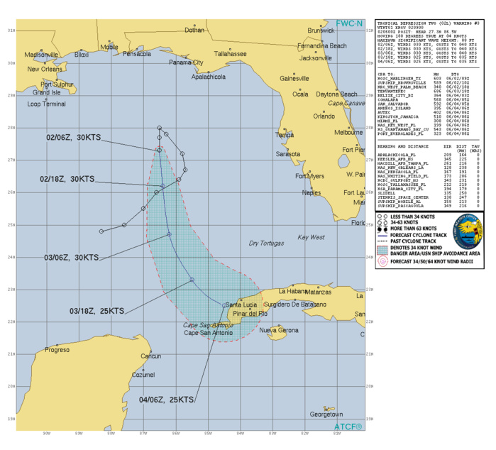 02W(MAWAR) accelerating and completing ETT//Invest 98W// TD 02L over the Gulf of Mexico// 0209utc