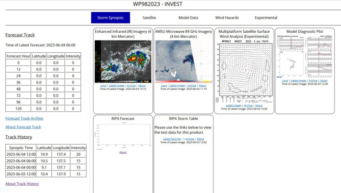 Invest 98W up-graded// Invest 99W// 0415utc