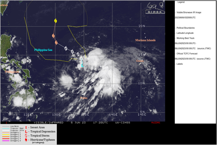 03W forecast to reach Typhoon intensity within 72h// Invest 92A expected to intensify next 72h//Invest 99W//0603utc