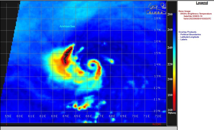 Typhoon 03W(GUCHOL) peaking by 24h at CAT 2 US// TC 02A(BIPARJOY) may reach CAT 3 US by 36h//0803utc Typhoon 03W(GUCHOL) peaking by 24h at CAT 2 US// TC 02A(BIPARJOY) may reach CAT 3 US by 36h//0803utc