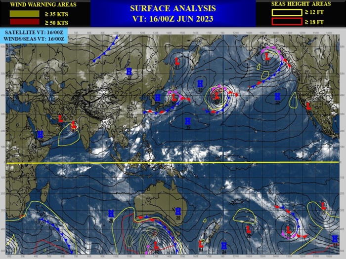 Remnants of TC 02A(BIPARJOY) pushing inland//1606utc Remnants of TC 02A(BIPARJOY) pushing inland//1606utc