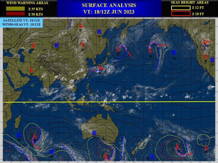 Tropical Cyclone Formation Alert issued for Invest 92L //Invest 90E//Over-land remnants of TC 02A(BIPARJOY)//1815utc