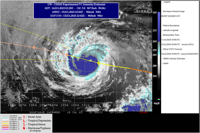 TS 04W(TALIM) Typhoon intensity within 18h approaching LEIZHOU peninsula//HU 03E(CALVIN)//SS 05L(DON)//Invests 98W/99W//1603utc
