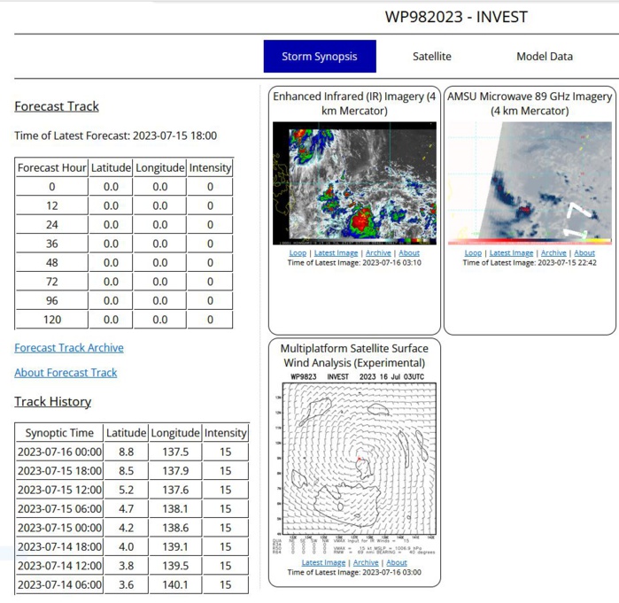 TS 04W(TALIM) Typhoon intensity within 18h approaching LEIZHOU peninsula//HU 03E(CALVIN)//SS 05L(DON)//Invests 98W/99W//1603utc