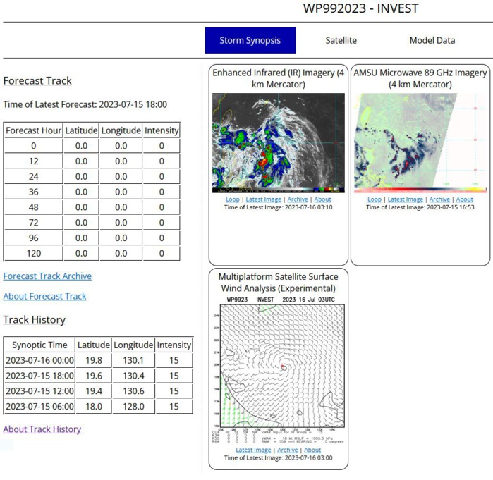 TS 04W(TALIM) Typhoon intensity within 18h approaching LEIZHOU peninsula//HU 03E(CALVIN)//SS 05L(DON)//Invests 98W/99W//1603utc