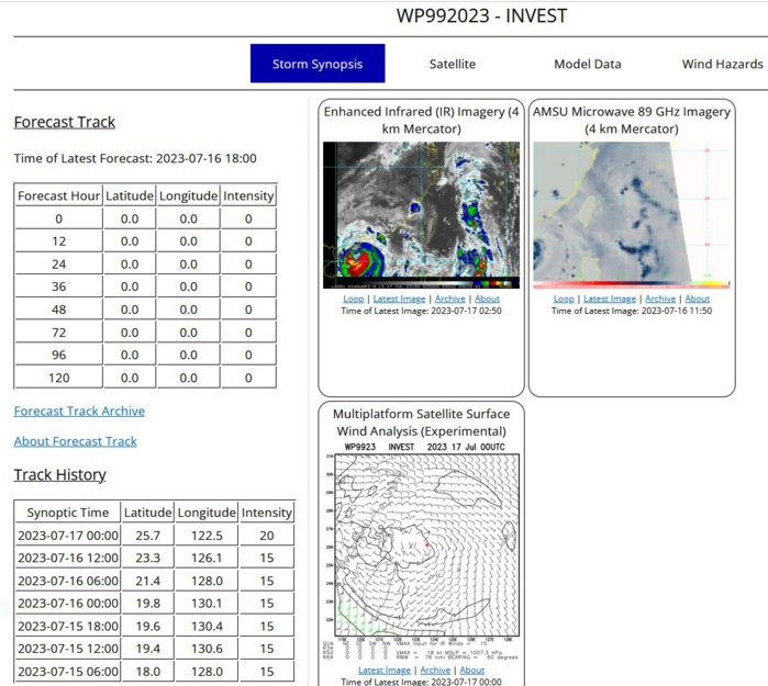 Typhoon 04W(TALIM) peaking and crossing LEIZHOU peninsula landfall near VIETNAM/CHINA border shortly after 24h//Invest 98W//1703utc Typhoon 04W(TALIM) peaking and crossing LEIZHOU peninsula landfall near VIETNAM/CHINA border shortly after 24h//Invest 98W//1703utc