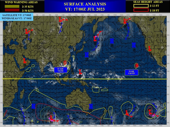 Typhoon 04W(TALIM) peaking and crossing LEIZHOU peninsula landfall near VIETNAM/CHINA border shortly after 24h//Invest 98W//1703utc 