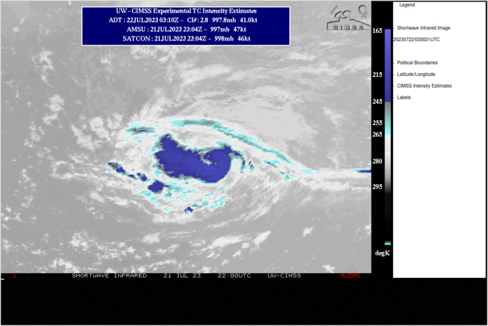05W(DOKSURI) Typhoon intensity forecast by 36h//TD 04E//TS 05L(DON) new lease of life//Invest 98L//2203utc