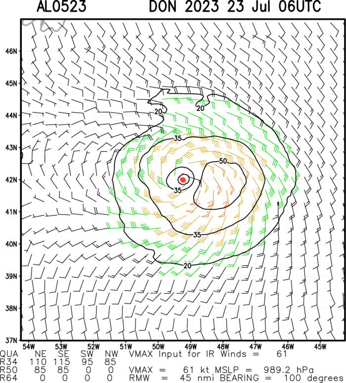 05W(DOKSURI) likely to rapidly intensify next 48h up to powerful CAT 4 US//05L(DON) peaked at CAT 1 US//Invest 91W/Invest 95L//2309utc