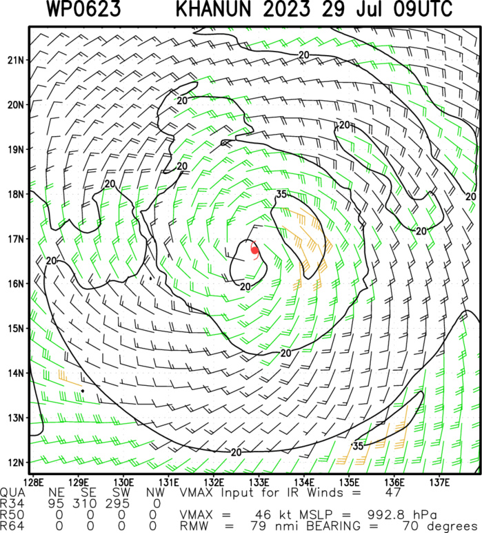 TS 06W(KHANUN) to peak at Typhoon Intensity by 48/72h close to OKINAWA//Invest 96L//05W(DOKSURI)Over-land remnants//2909utc 