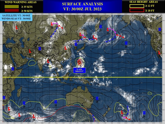 06W(KHANUN) intensifying to Typhoon CAT 2 US within 36h approaching OKINAWA//Invest 96E//Invest 96L//300300utc