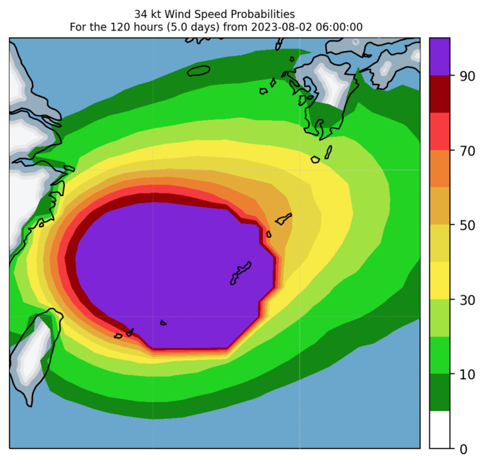 06W(KHANUN) forecast to remain at Typhoon intensity next 72h// 05E(DORA) forecast to peak at CAT 4 US by 24h//0215utc