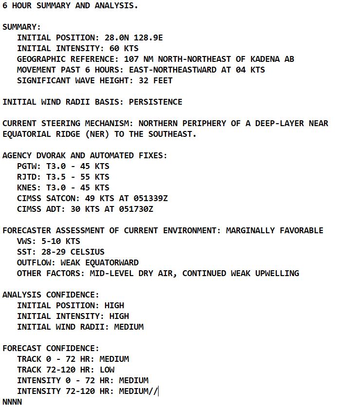 06W(KHANUN)to approach KYUSHU by 48/72H at Typhoon intensity//05E(DORA) powerful CAT 4 US//06E(EUGENE) intensifying//0521utc