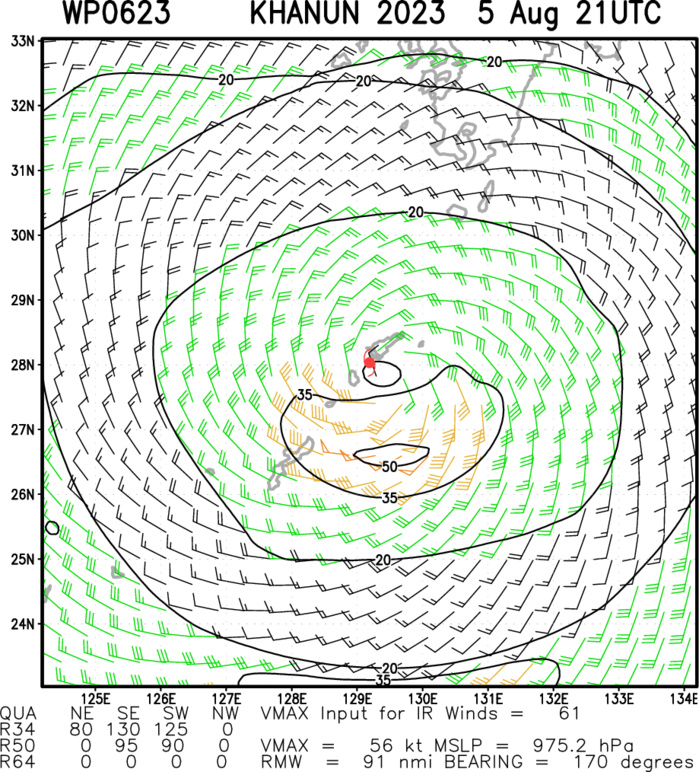 06W(KHANUN)to approach KYUSHU by 48/72H at Typhoon intensity//05E(DORA) powerful CAT 4 US//06E(EUGENE) intensifying//0521utc 06W(KHANUN)to approach KYUSHU by 48/72H at Typhoon intensity//05E(DORA) powerful CAT 4 US//06E(EUGENE) intensifying//0521utc