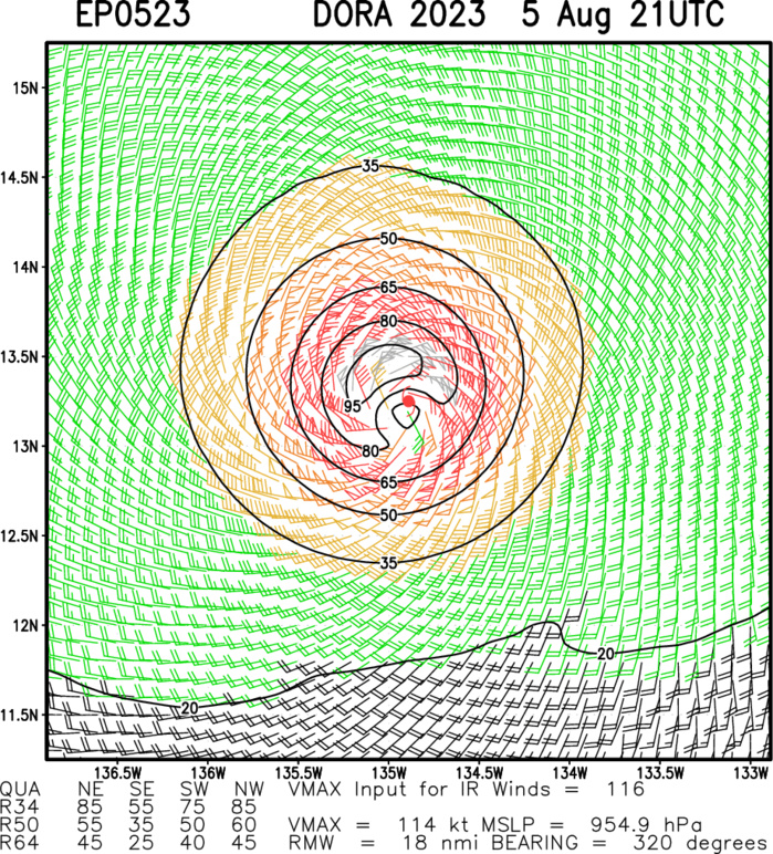 06W(KHANUN)to approach KYUSHU by 48/72H at Typhoon intensity//05E(DORA) powerful CAT 4 US//06E(EUGENE) intensifying//0521utc 06W(KHANUN)to approach KYUSHU by 48/72H at Typhoon intensity//05E(DORA) powerful CAT 4 US//06E(EUGENE) intensifying//0521utc