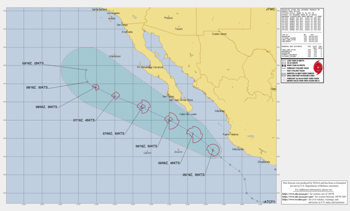 06W(KHANUN)to approach KYUSHU by 48/72H at Typhoon intensity//05E(DORA) powerful CAT 4 US//06E(EUGENE) intensifying//0521utc 06W(KHANUN)to approach KYUSHU by 48/72H at Typhoon intensity//05E(DORA) powerful CAT 4 US//06E(EUGENE) intensifying//0521utc