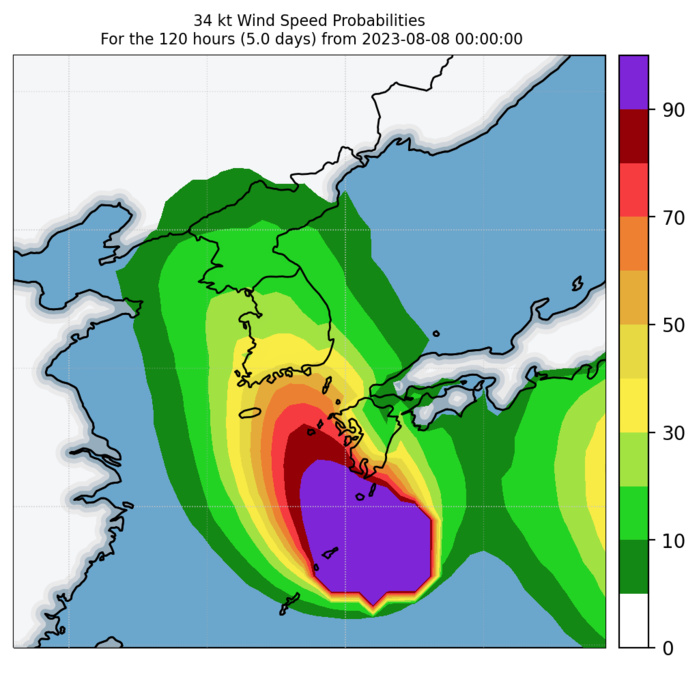 TS 06W(KHANUN)// TS 07W(LAN)// HU 05E(DORA) still powerful CAT 4 US// TD 07E(EUGENE)// 0806utc