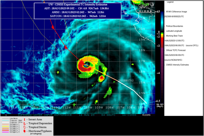 09P(HILARY) +65 knots over 24h now a powerful CAT 4 US may briefly reach Super Hurricane status//1810utc 09P(HILARY) +65 knots over 24h now a powerful CAT 4 US may briefly reach Super Hurricane status//1810utc