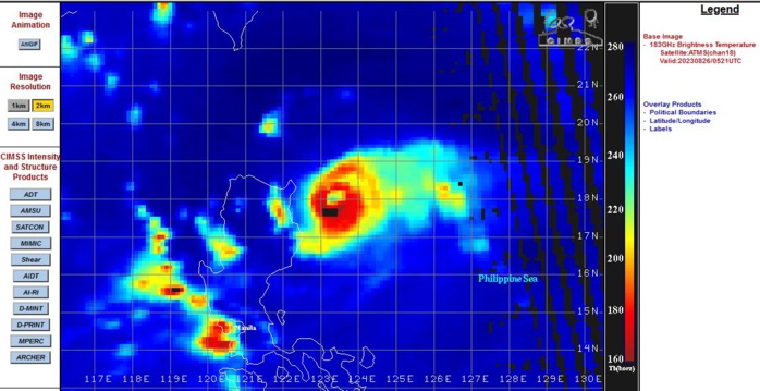Typhoon 09W(SAOLA) to reach CAT 4 US East of Luzon//TS 08W(DAMREY) intensifying /TS 08L(FRANKLIN) intensifying//Invest 92E//2609utc