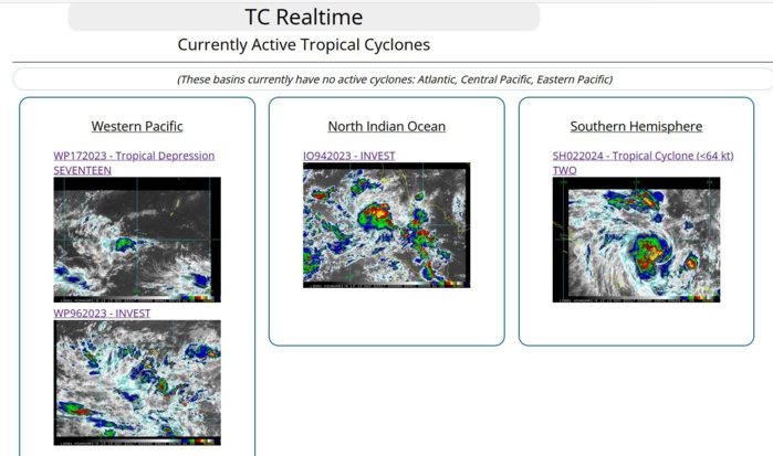 TD 17W weak and ill-defined for now// 02P(MAL) intensifying while approaching FIJI//1309utc