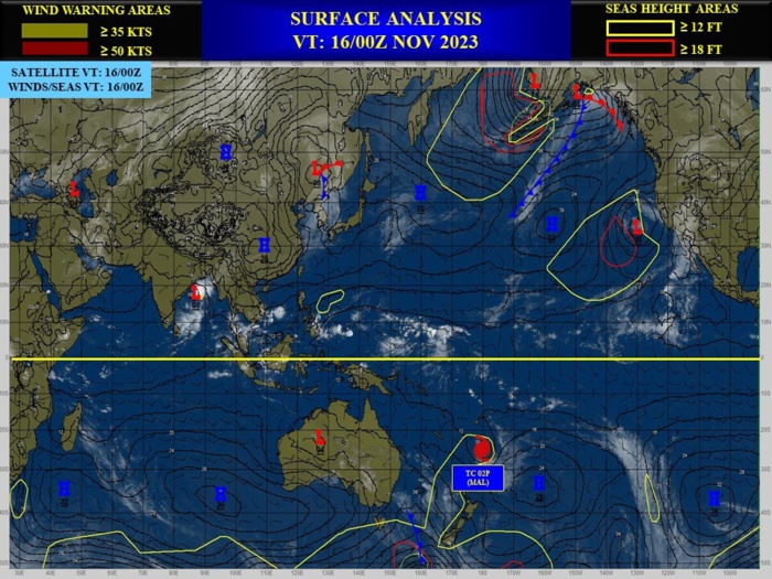 Invest 94B Tropical Cyclone Formation Alert//02P(MAL) becoming extratropical//Invest 97W//Invest 98W//3 Week GTHO maps//1609utc