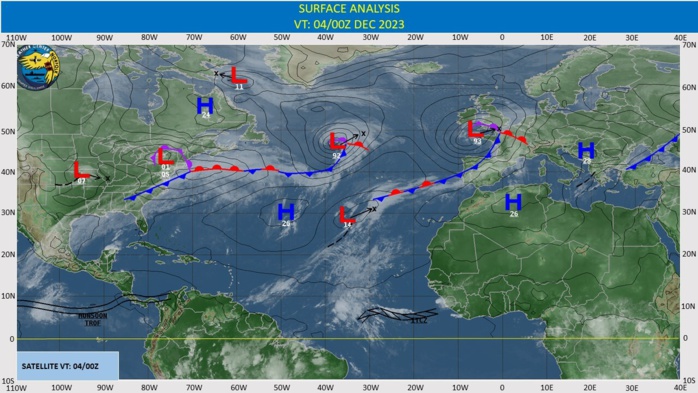 TC 08B(MICHAUNG) to peak within 12/18h//Invest 92P Tropical Cyclone Formation Alert issued// 0415utc