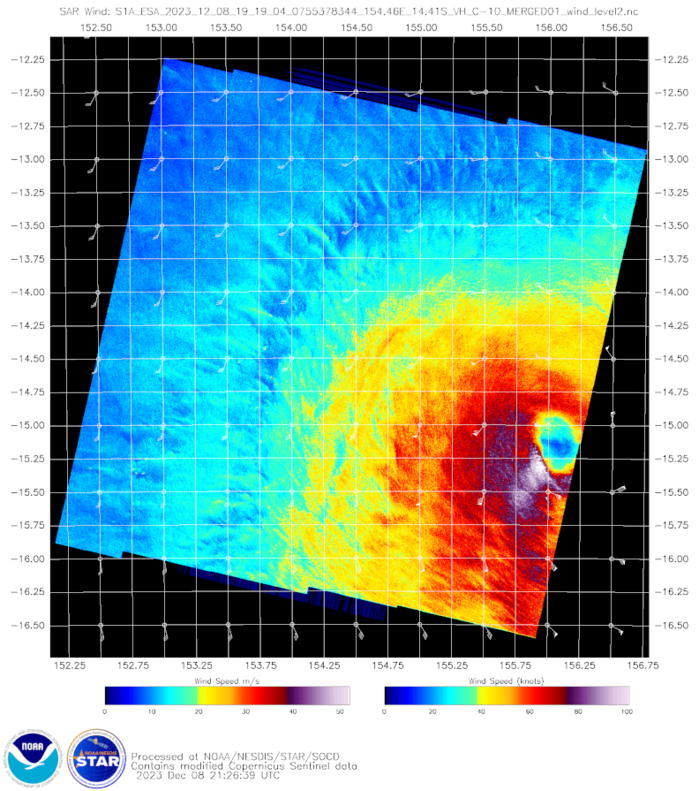 Tropical Cyclone 03P(JASPER) peaked at US CAT 4, now weakening under strong shear//0906utc